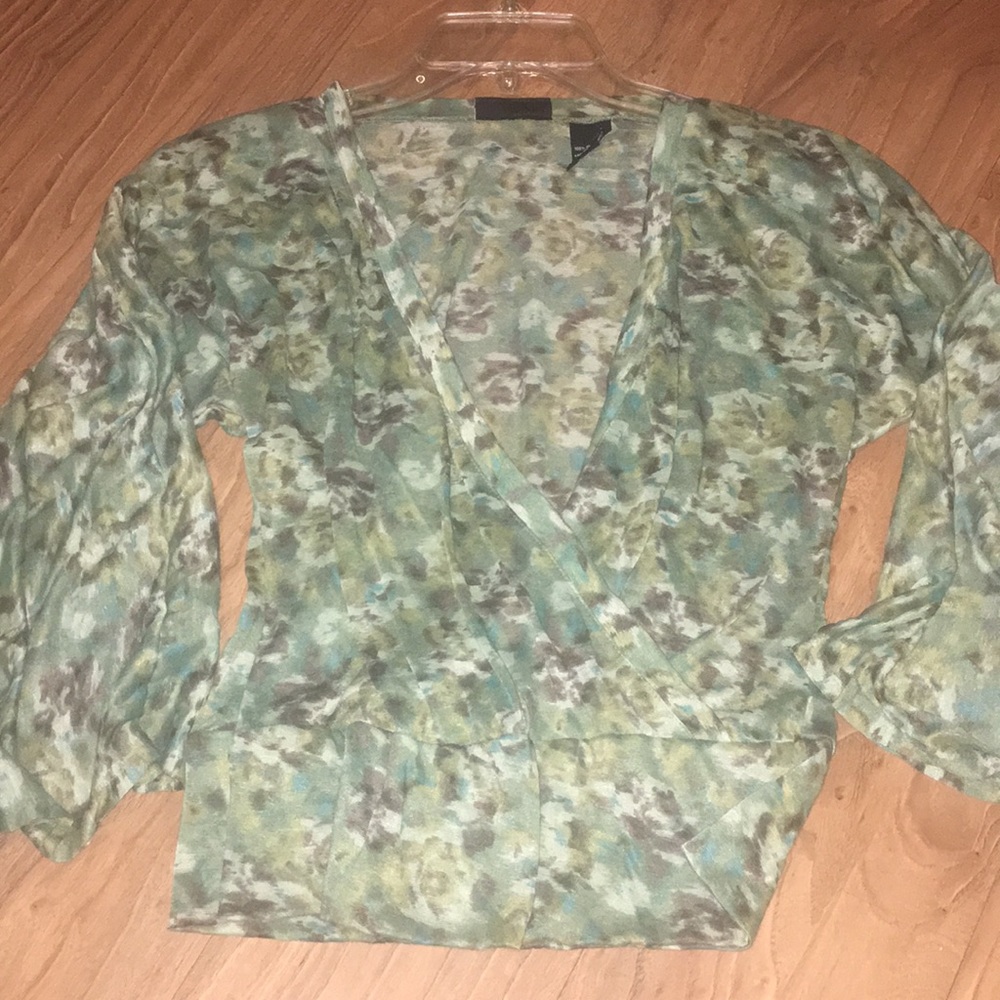 New York and Company See through Blouse